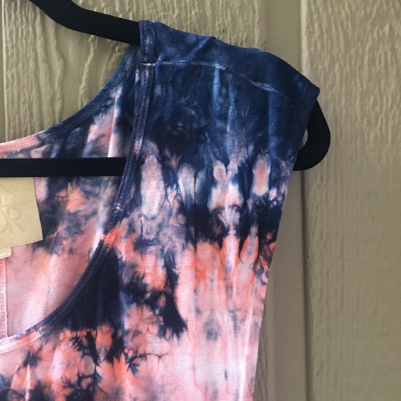 NWT Revolve Chaser Maxi Dress, Candy Tie Dye, Sized Small - Picture 6 of 12